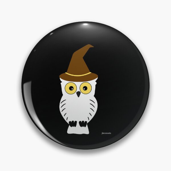 Item preview, Cute snow white owl wearing hat designed and sold by Jiannanzzxxx.
