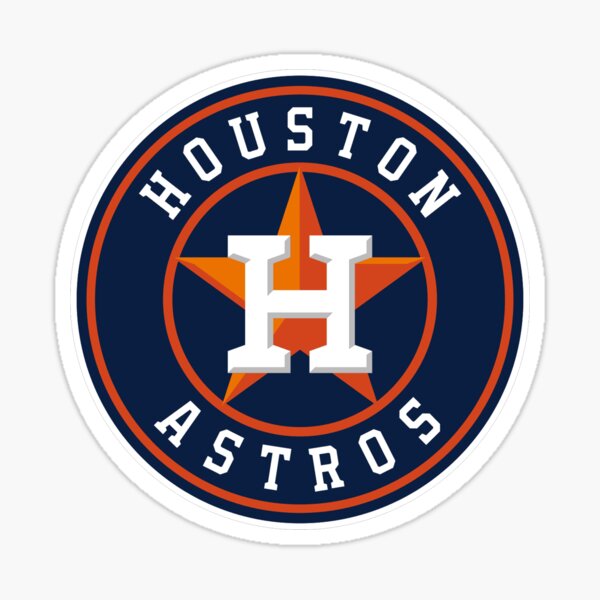 Houston Astros Vintage Jersey Sticker 