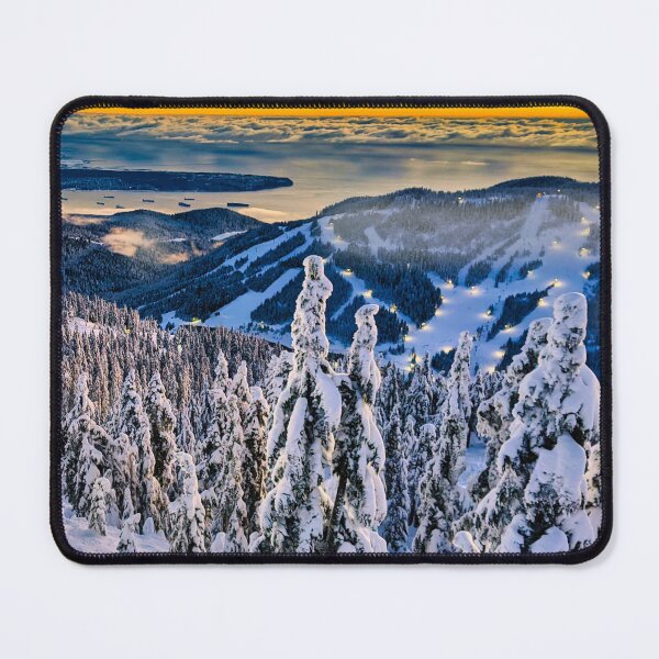 Item preview, Scenic view of frozen forests in Christmas designed and sold by ImgPrint.