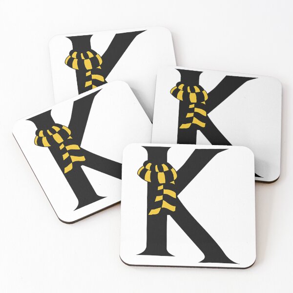 Item preview, Letter K huffle harry magic school lettering designed and sold by Jiannanzzxxx.