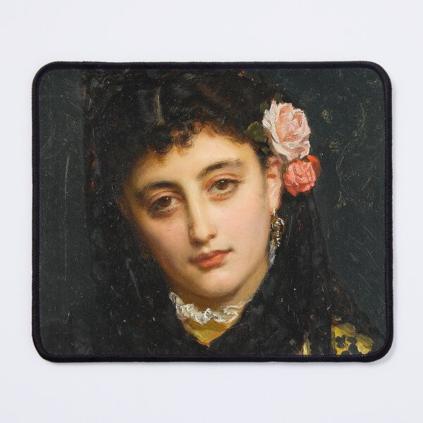 Item preview, A spanish beauty (1879) - John Bagnold Burgess designed and sold by SALON DES ARTS.