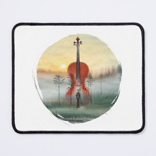 Item preview, cello landscape designed and sold by piesdesignart.
