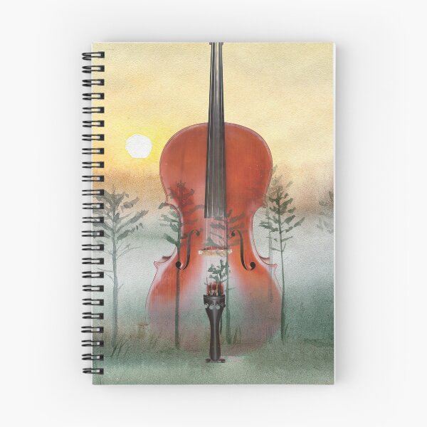 Item preview, cello landscape designed and sold by piesdesignart.