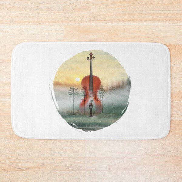 Item preview, cello landscape designed and sold by piesdesignart.