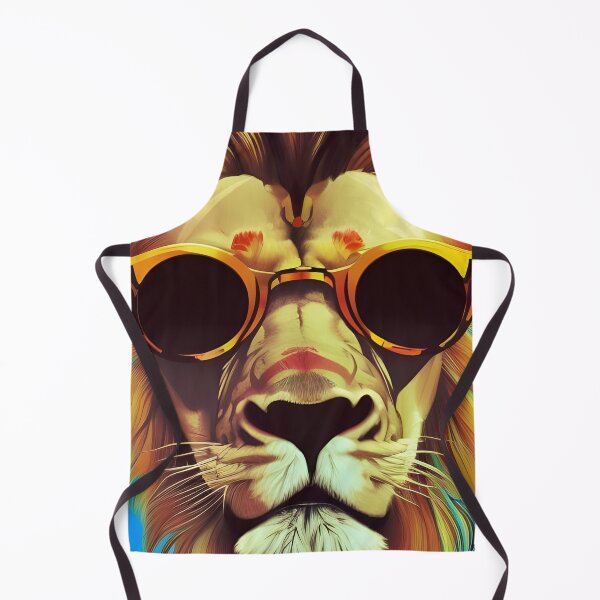 Item preview, Fun pop art lion designed and sold by Planetporridge.