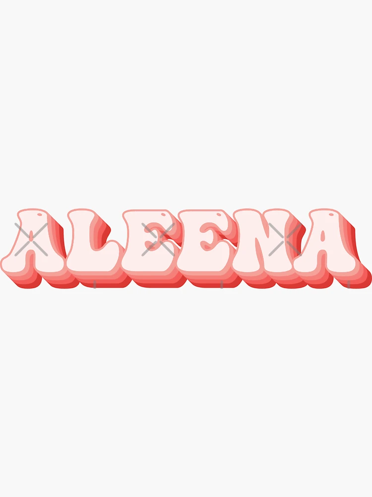 Aleena - Name | Sticker