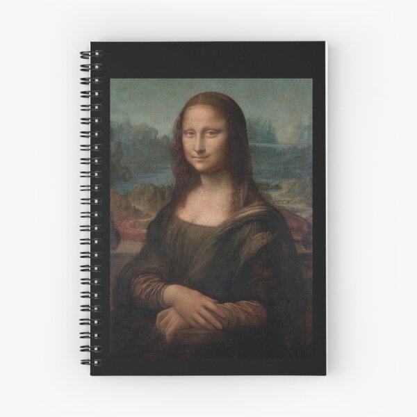 Item preview, Leonardo da Vinci's Portrait of Mona Lisa del Giocondo (between 1503 and 1506) famous painting designed and sold by RaspberryEM.