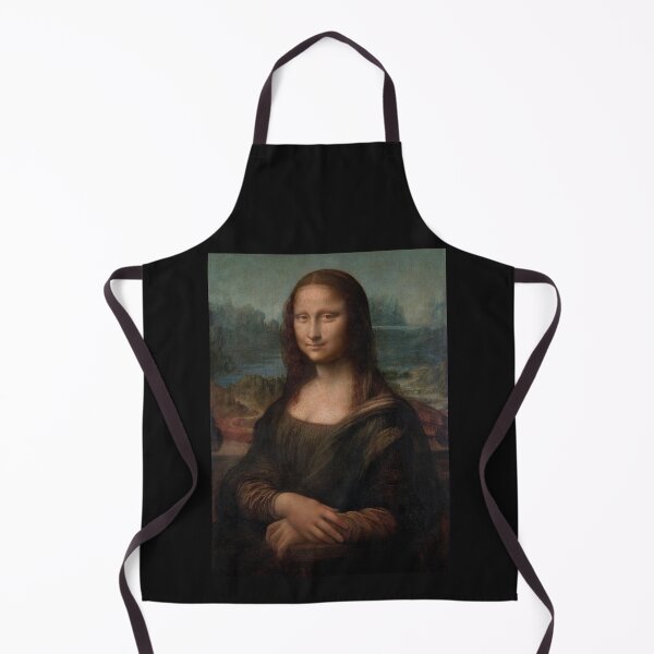 Item preview, Leonardo da Vinci's Portrait of Mona Lisa del Giocondo (between 1503 and 1506) famous painting designed and sold by RaspberryEM.
