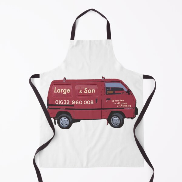 Item preview, Doc Martin Bert Large Large Plumbing Red Van Cornwall Portwenn designed and sold by SonnyBoyDesigns.