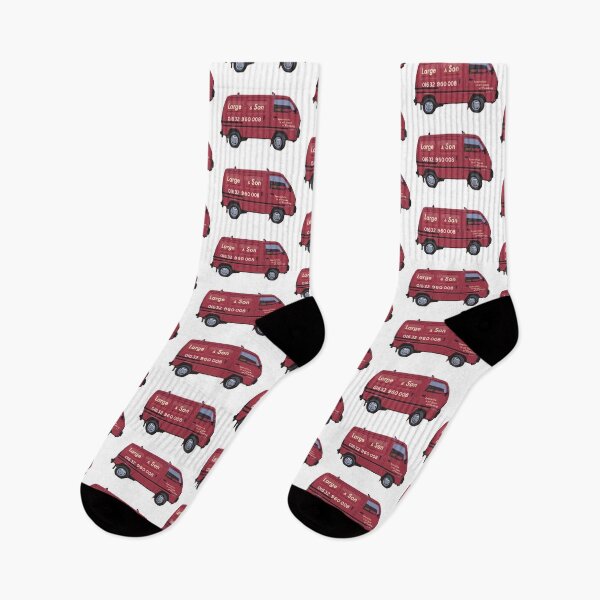 Item preview, Doc Martin Bert Large Large Plumbing Red Van Cornwall Portwenn designed and sold by SonnyBoyDesigns.