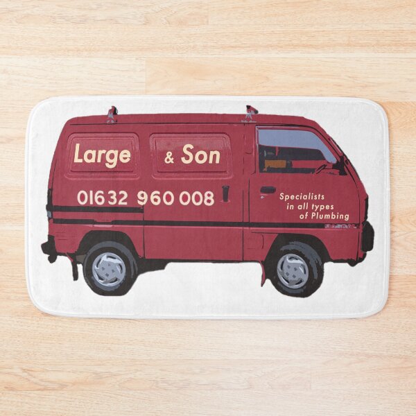 Item preview, Doc Martin Bert Large Large Plumbing Red Van Cornwall Portwenn designed and sold by SonnyBoyDesigns.
