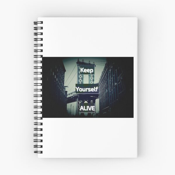 Item preview, Keep Yourself Alive designed and sold by Cristina Cassia.