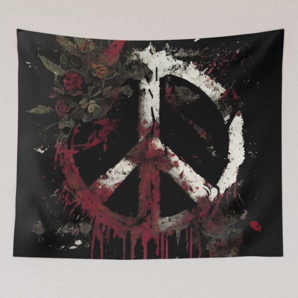 Item preview, Artistic version - anarchy intertwined with peace designed and sold by HappyKeith.