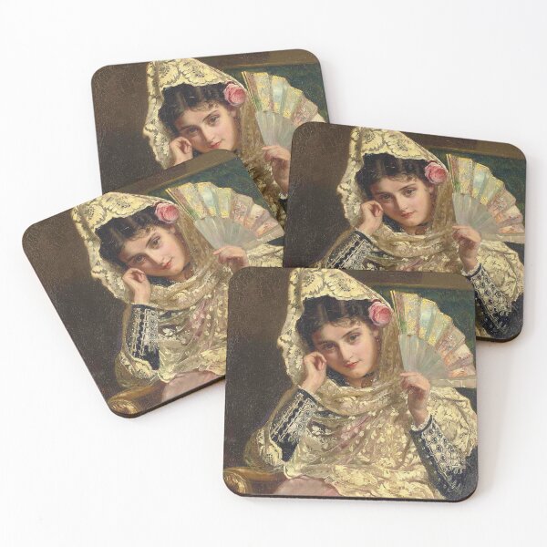 Item preview, Feliciana, A Spanish Beauty (1876) - John Bagnold Burgess designed and sold by SALON DES ARTS.