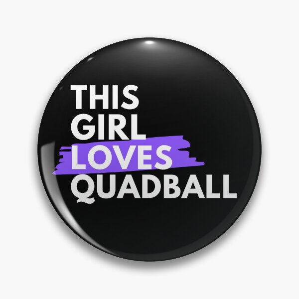 Item preview, This girl loves quadball designed and sold by TheGreenGoat.