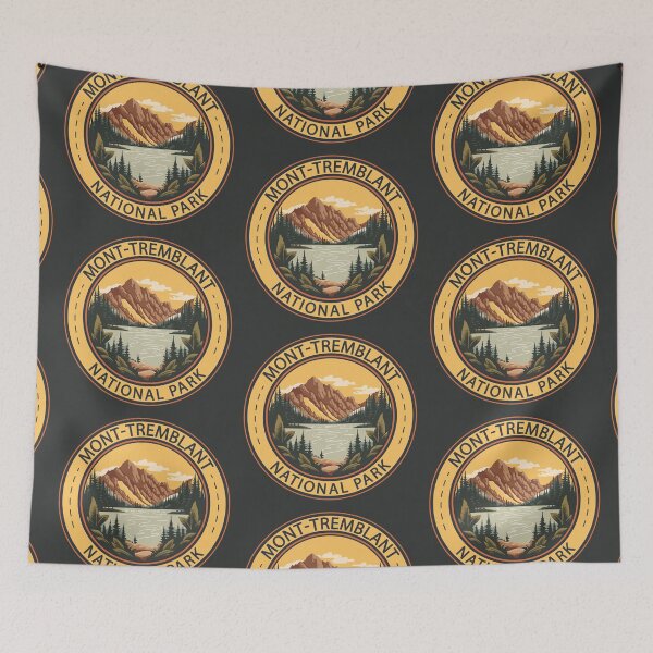 Item preview, Mont-Tremblant National Park Canada Badge designed and sold by KrisSidDesigns.