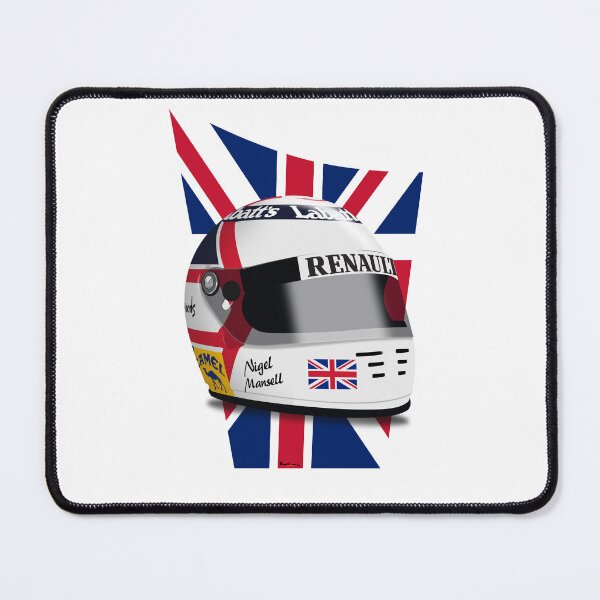 Item preview, Nigel Mansell 1992 - Helmet flag champion designed and sold by JageOwen.