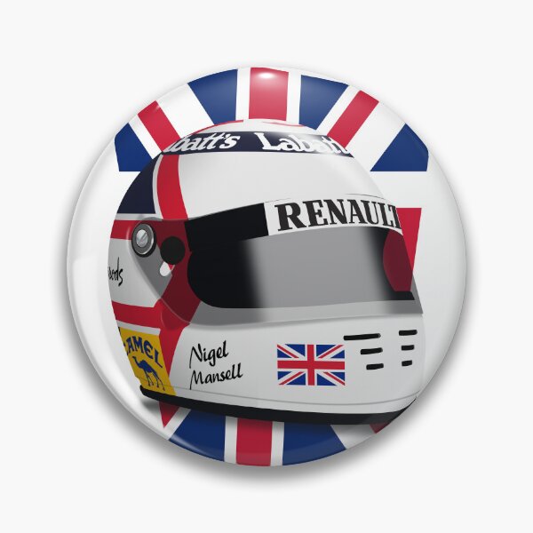 Item preview, Nigel Mansell 1992 - Helmet flag champion designed and sold by JageOwen.