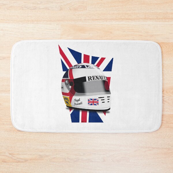 Item preview, Nigel Mansell 1992 - Helmet flag champion designed and sold by JageOwen.