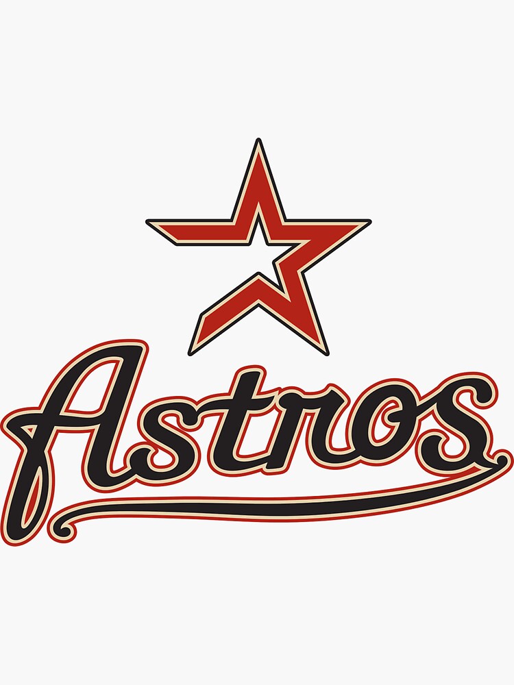  Houston Astros - Logo Decal - Sticker MLB Pro Baseball :  Sports Fan Automotive Decals : Sports & Outdoors