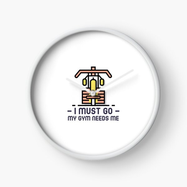 Item preview, I Must Go - My Gym Needs Me designed and sold by farhan20.