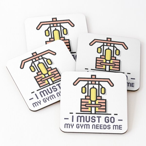 Item preview, I Must Go - My Gym Needs Me designed and sold by farhan20.