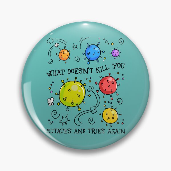 Item preview, What doesn't kill you mutates ... (black) designed and sold by SolidEarthArt.