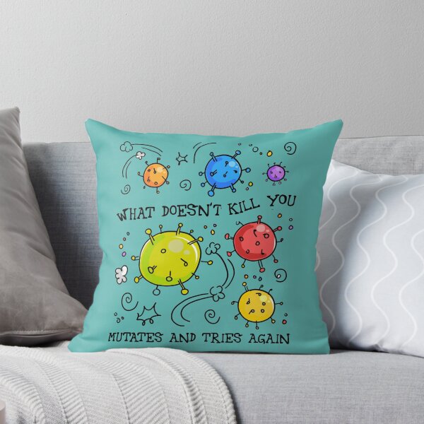 Item preview, What doesn't kill you mutates ... (black) designed and sold by SolidEarthArt.