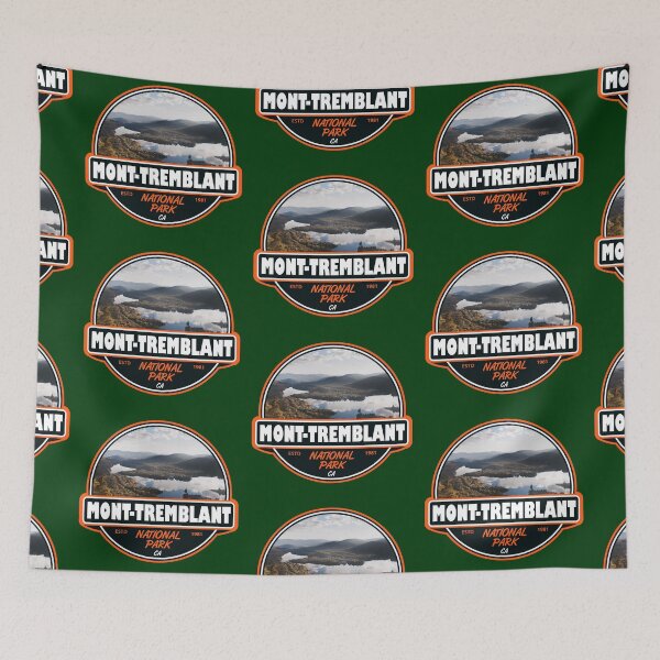 Item preview, Mont-Tremblant National Park Canada Emblem designed and sold by KrisSidDesigns.