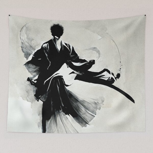 Item preview, White Crane Warrior designed and sold by IncrediArts.
