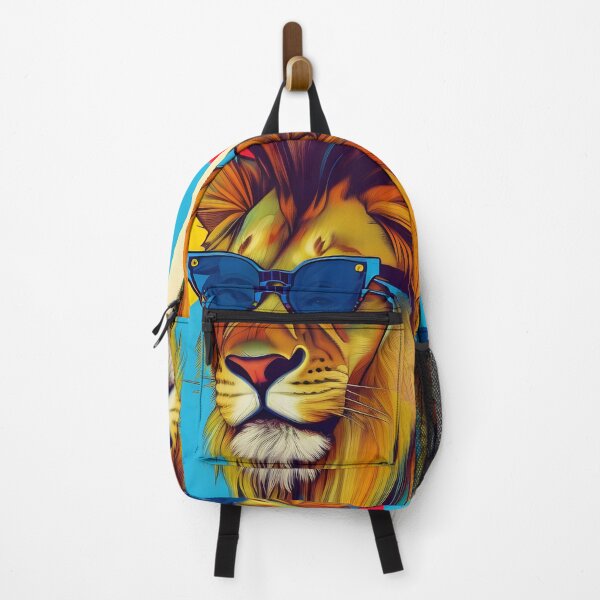 Item preview, Lion with sunglasses on designed and sold by Planetporridge.