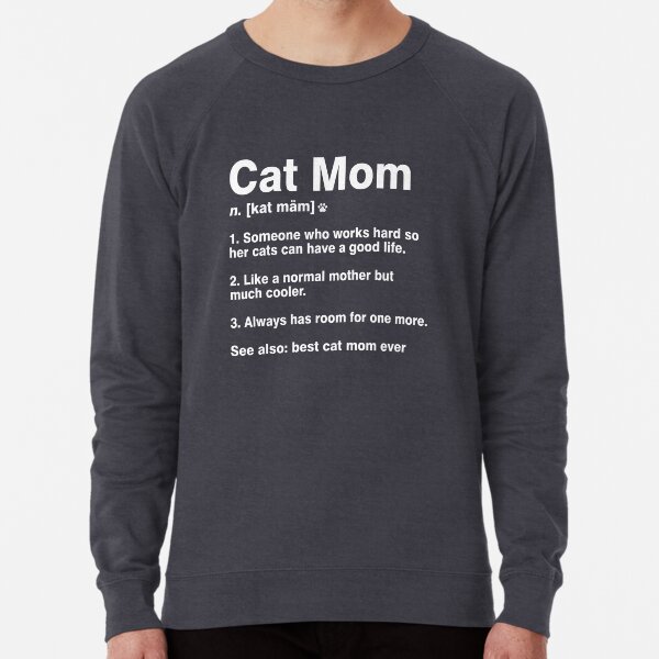 cat dad sweatshirt