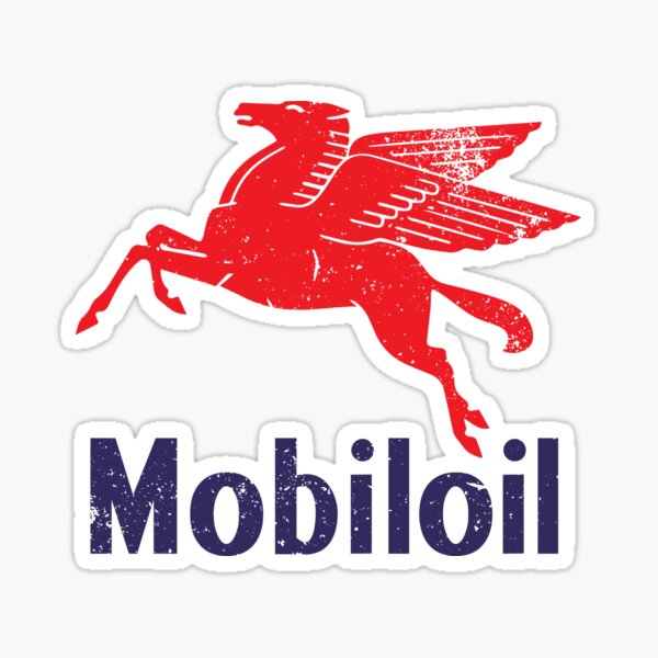 Artikel-Vorschau von Pegasus Oil - Vintage Garage Sign, designt und verkauft von TeeMonsters.