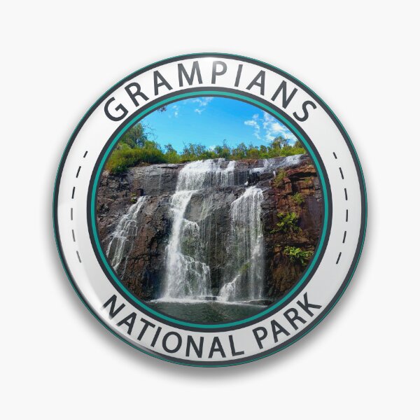 Item preview, Grampians National Park Australia Badge designed and sold by KrisSidDesigns.