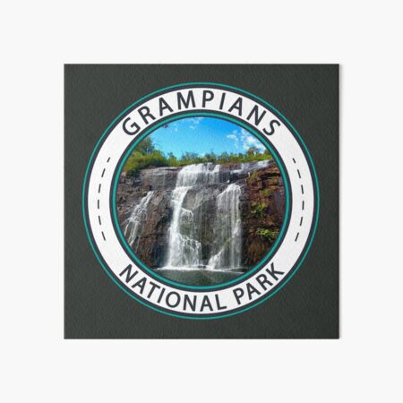 Item preview, Grampians National Park Australia Badge designed and sold by KrisSidDesigns.