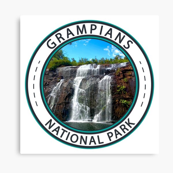 Grampians National Park Australia Badge Canvas Print