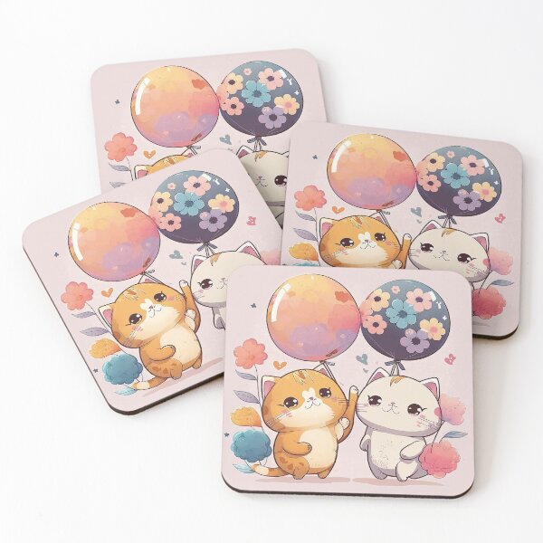 Item preview, Big cats cute and flower designed and sold by Lobory.