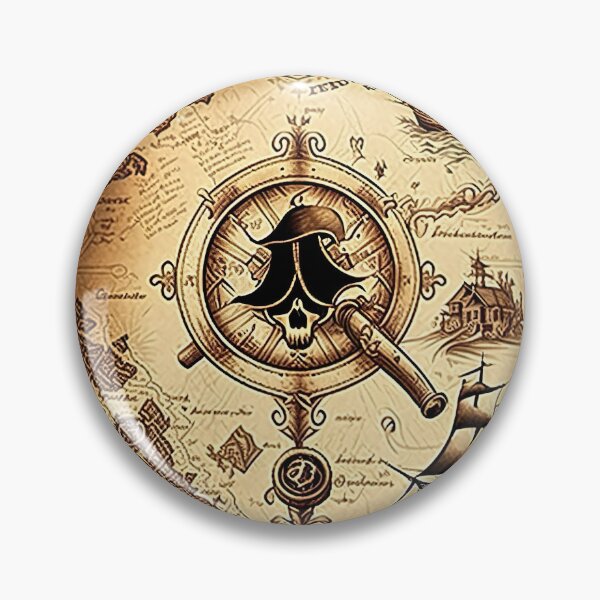 Item preview, Map of the Pirate Treasure designed and sold by VAXANA.