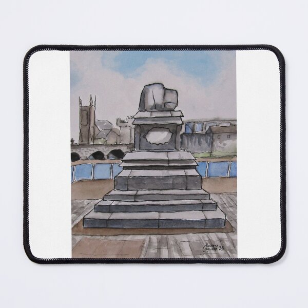 Item preview, The Treaty Stone, Limerick City, Ireland. Pen, watercolor on 18x23cm paper designed and sold by crowleyronan123.