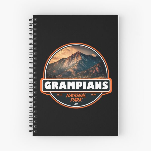 Item preview, Grampians National Park Australia Travel Art Emblem designed and sold by KrisSidDesigns.
