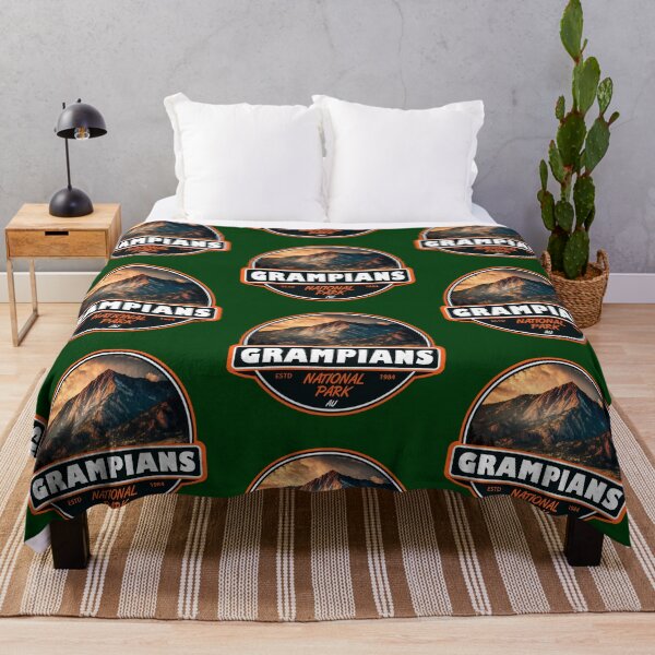 Item preview, Grampians National Park Australia Travel Art Emblem designed and sold by KrisSidDesigns.