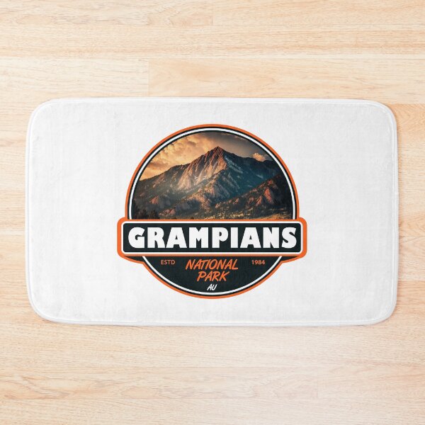 Item preview, Grampians National Park Australia Travel Art Emblem designed and sold by KrisSidDesigns.