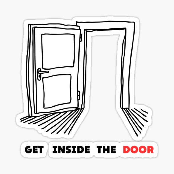 Jack from Doors - Work of Art Series - Roblox Doors - Sticker