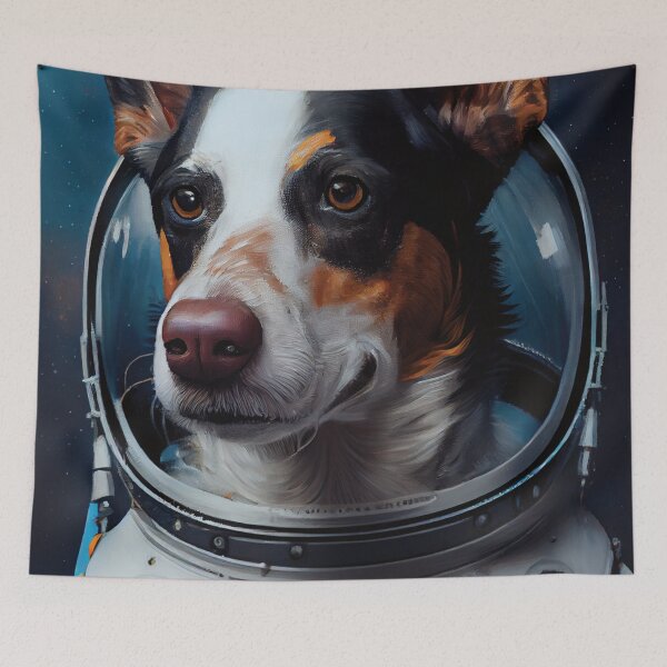 Aperçu de l'œuvre Chien astronaute. créée et vendue par DGtaLrtcom.