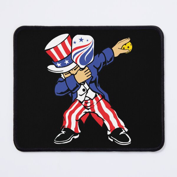 Item preview, Pickleball American Flag 4th of July Uncle Sam Dabbing designed and sold by grinta2021.