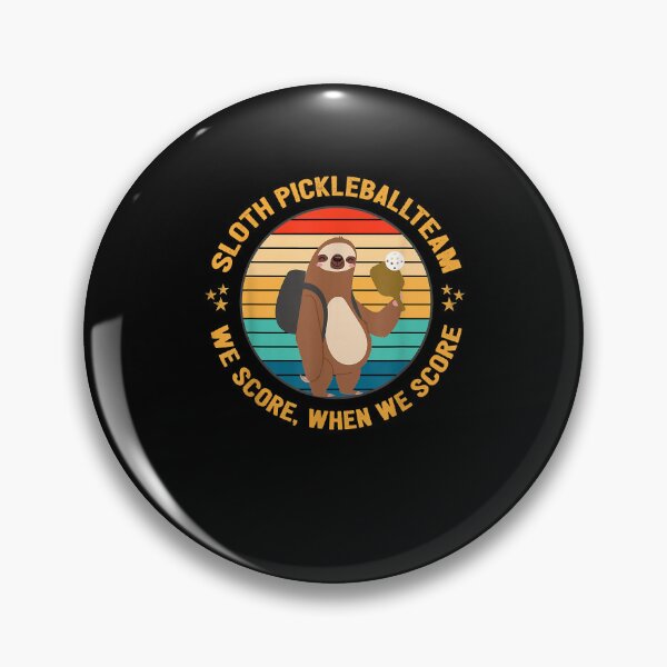 Item preview, Funny Pickleball Sloth Team Motivation Gift T-Shirt designed and sold by JudyMann8258.