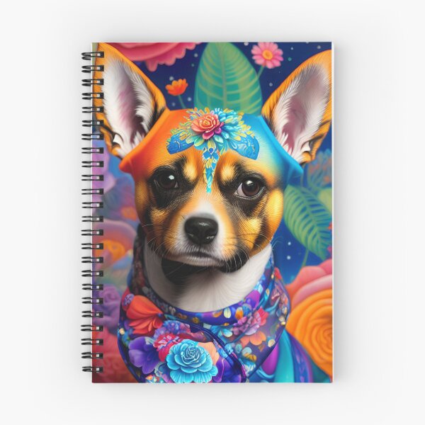 Item preview, Dog with Flower Portrait designed and sold by HenryMaster.