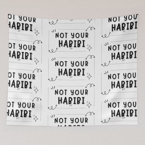 Item preview, Not your habibi designed and sold by MehmudArtdesign.
