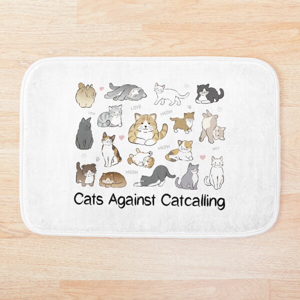 Item preview, Cats Against Catcalling designed and sold by Inferna-Love Creations.