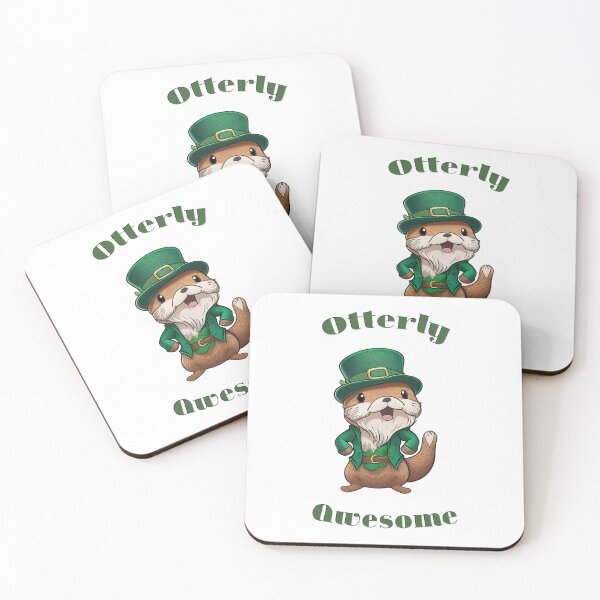 Item preview, Otterly Awesome - St Patricks Day Otter designed and sold by imftrading.
